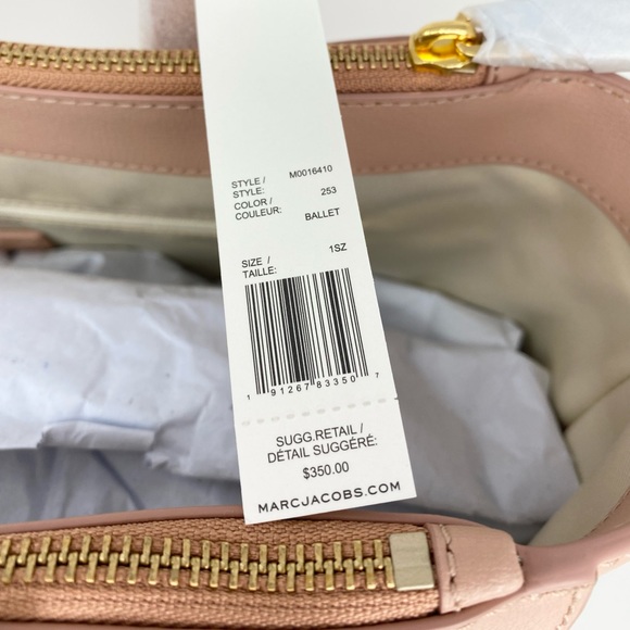 🔥 NEW MARC JACOBS COMMUTER LEATHER TOTE - BALLET - Picture 5 of 10